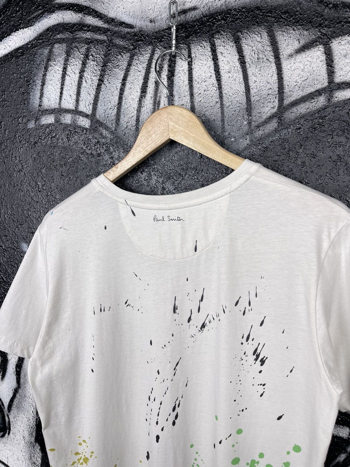 Paul Smith Paul Smith Atr Print White T-Shirt Men’s Size M Size US M / EU 48-50 / 2 - 5 Thumbnail