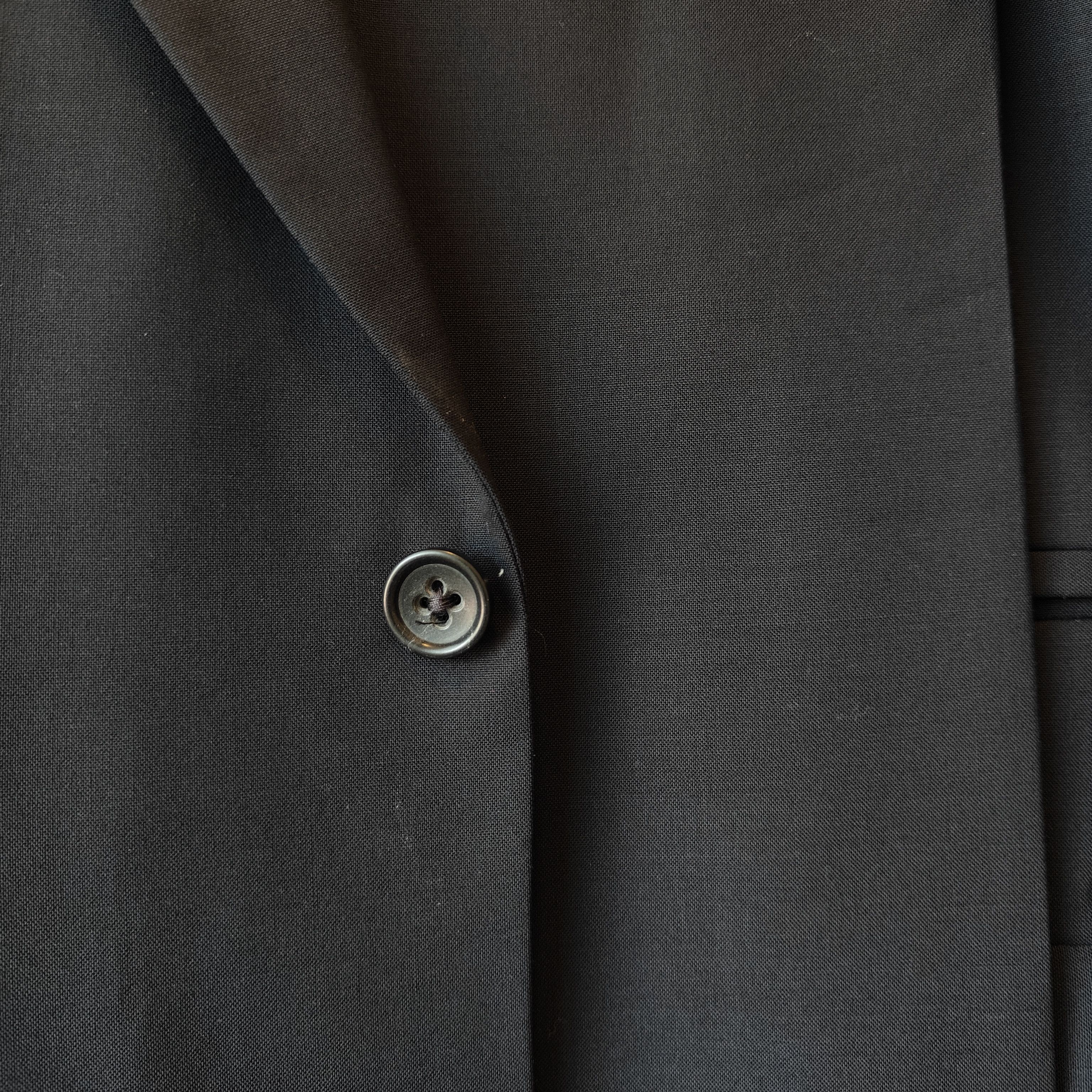 Banana Republic 2000s wool navy suit full set $800 Size 38R - 18 Thumbnail