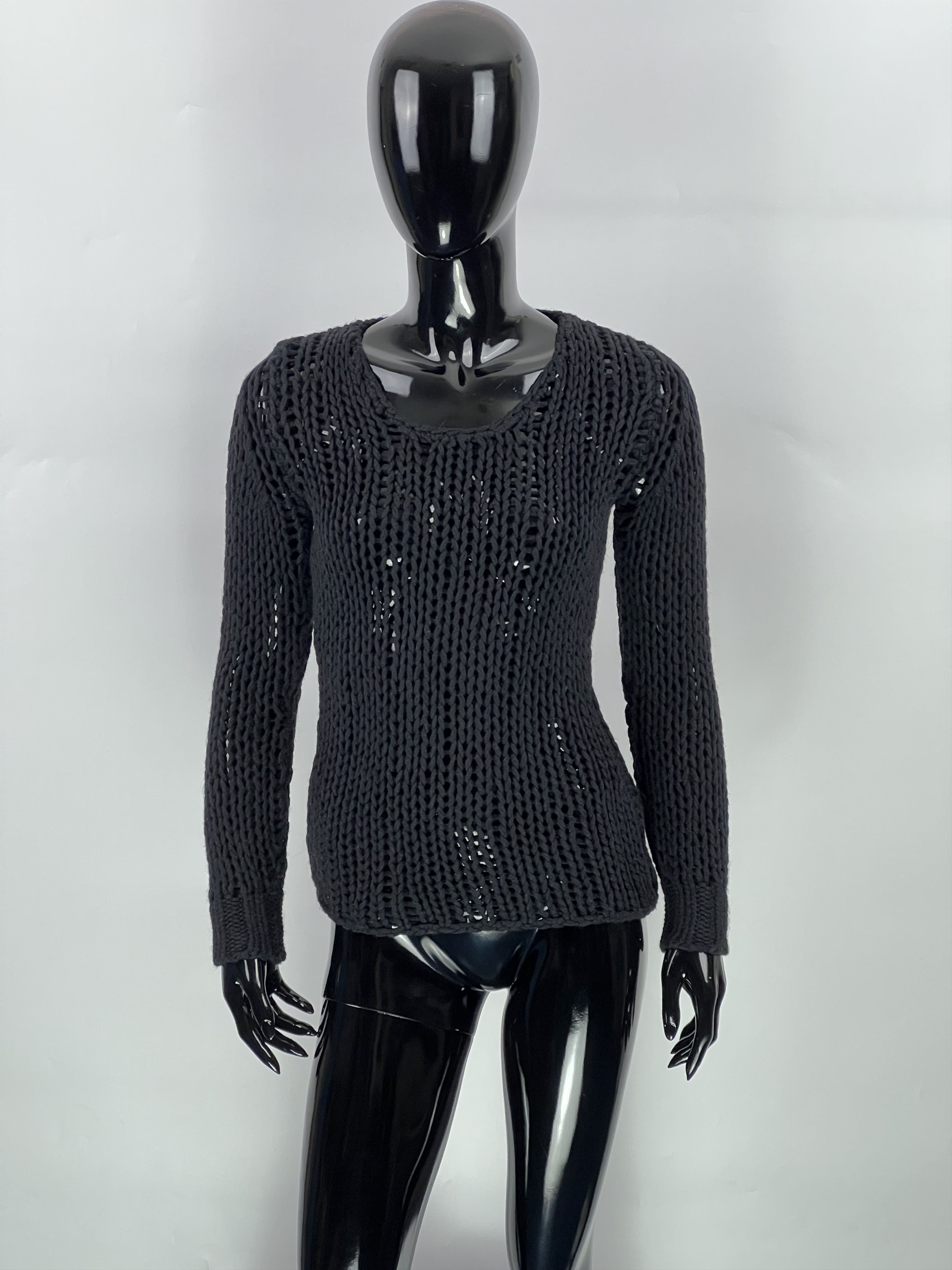 Pierre Balmain Pierre Balmain Mesh Knit Alpaca Wool Sweater Size S 40/26 Size S / US 4 / IT 40 - 1 Thumbnail
