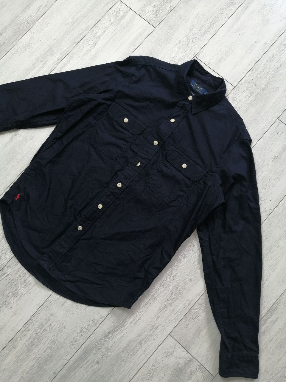Polo Ralph Lauren Dark Blue Polo Shirt Ralph Lauren Size M Size US M / EU 48-50 / 2 - 3 Thumbnail