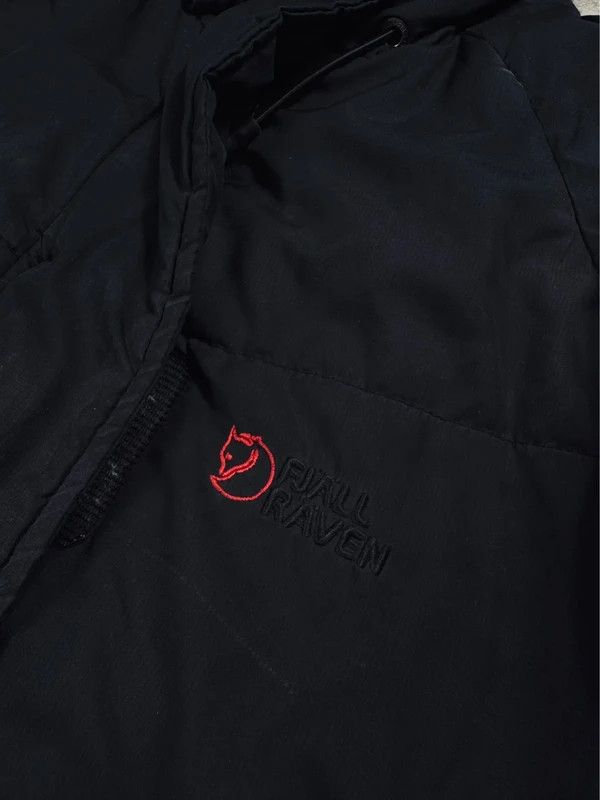 Fjallraven Fjallraven down jacket coat black logo S Size S / US 4 / IT 40 - 4 Thumbnail