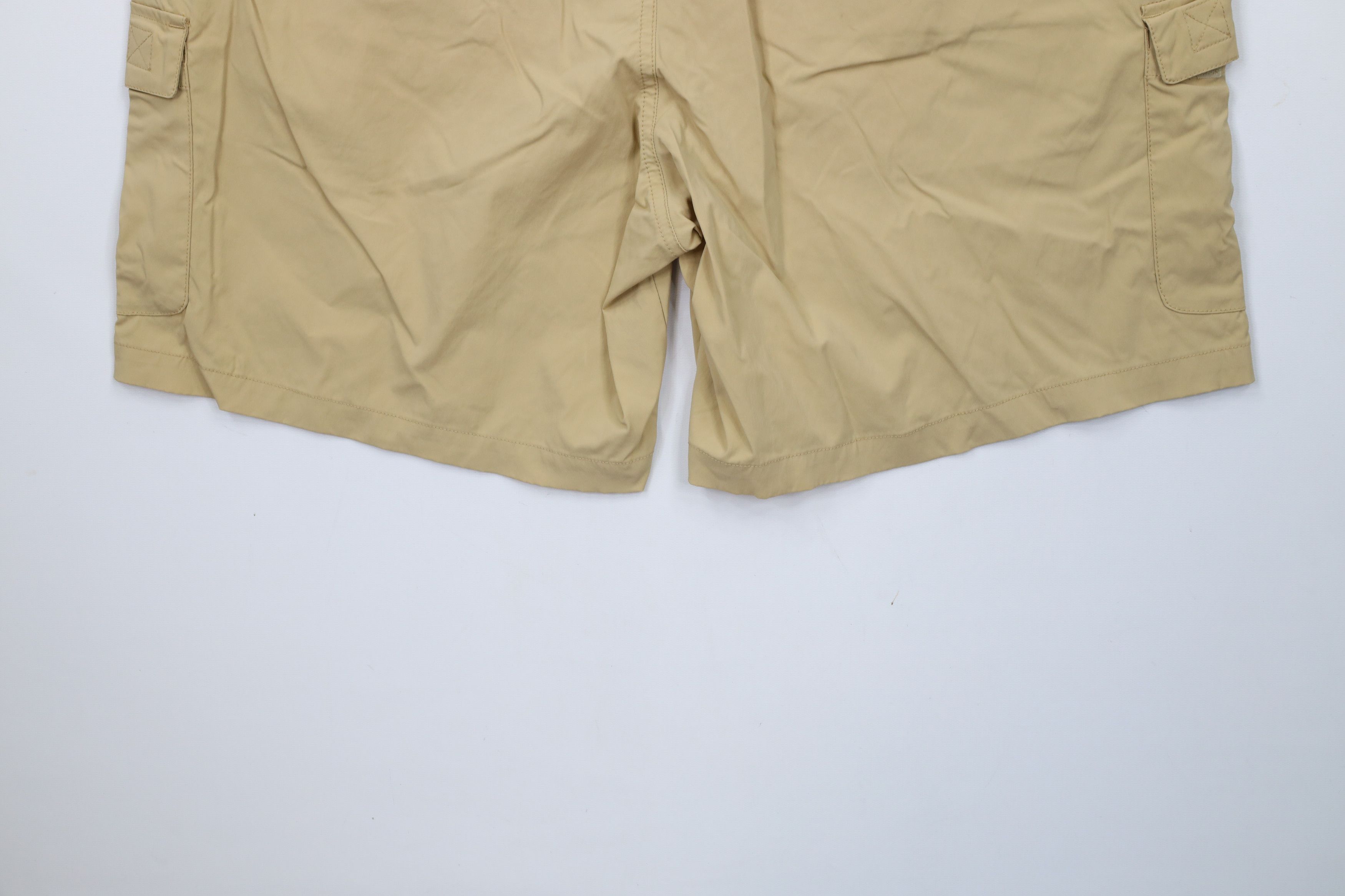 L.L. Bean × Vintage Vintage Y2K LL Bean Tech Hiking Cargo Shorts Beige Nylon Size US 34 / EU 50 - 11 Thumbnail
