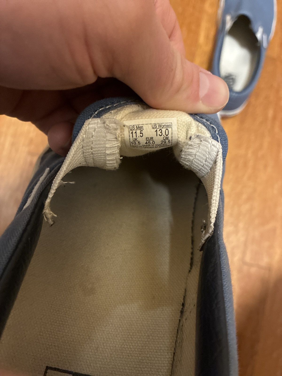 Vans Vans Classic Slip-on Size US 11.5 / EU 44-45 - 3 Thumbnail
