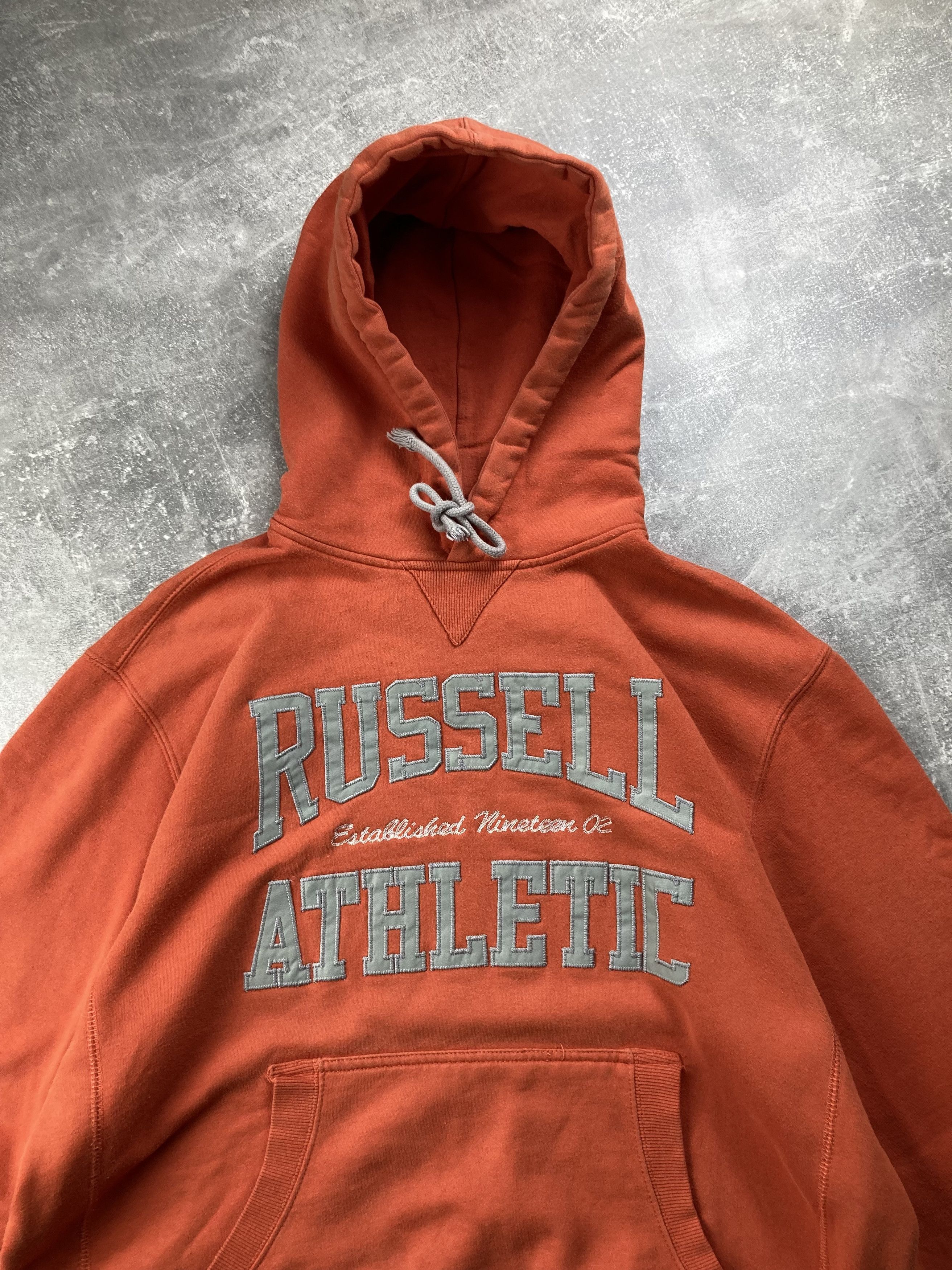 Russell Athletic Russell Athletic vintage oversize big logo hoodie Size US L / EU 52-54 / 3 - 4 Thumbnail