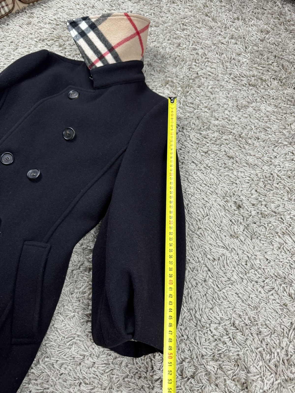 Burberry Wool coat trench Burberry original streetwear luxury item Size XS / US 0-2 / IT 36-38 - 9 Thumbnail