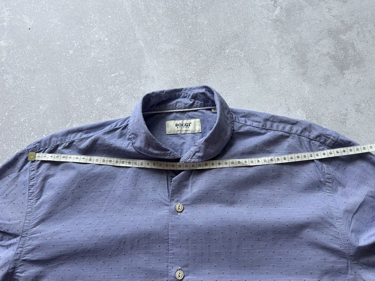 Boggi BOGGI MILANO Blue Check Long Sleeve Button Down Shirt XL Size US XL / EU 56 / 4 - 7 Thumbnail