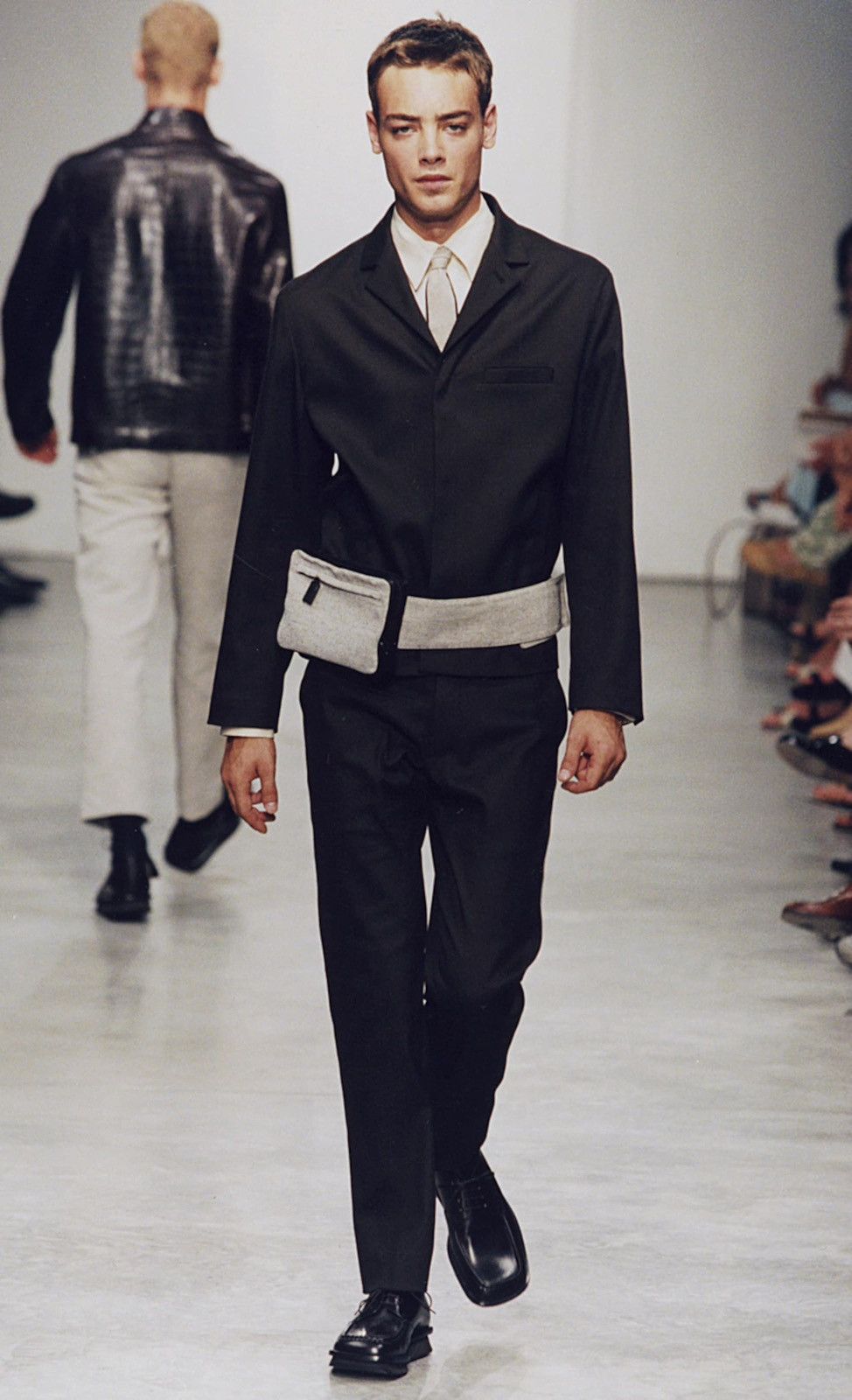 Prada SS1999 Prada Linen Waist Bag Size ONE SIZE - 1 Thumbnail