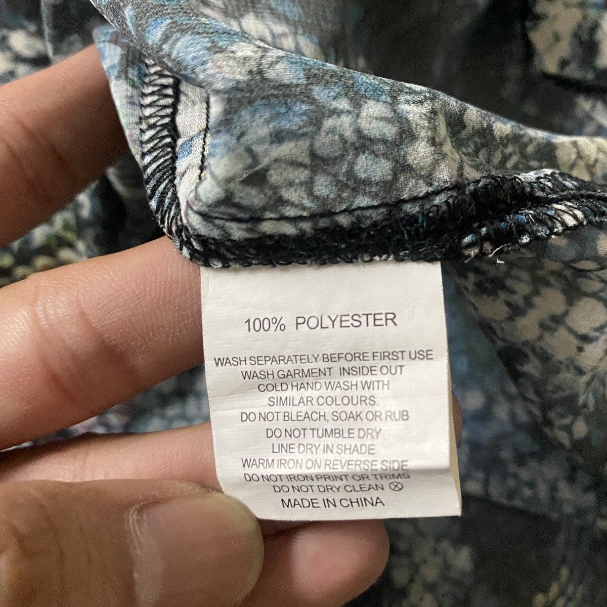 If Six Was Nine 2000's Ksubi Snakeskin Mesh Shirts Size US M / EU 48-50 / 2 - 10 Thumbnail