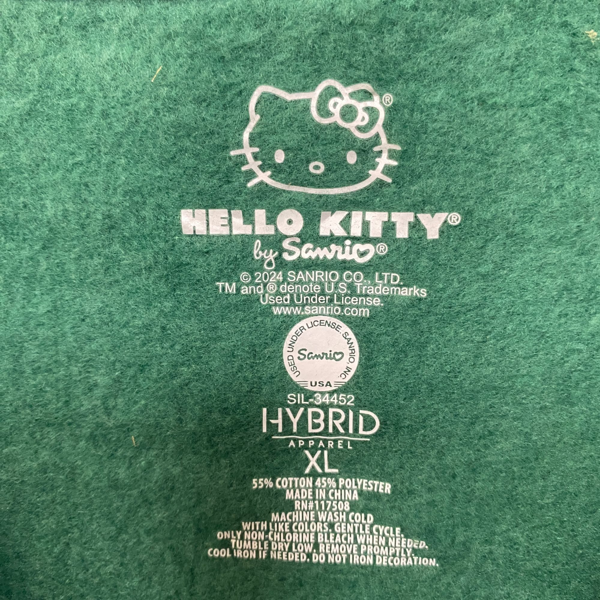 Other Hello Kitty Athletic Dept Crop Top Sweater size XL Size XL / US 12-14 / IT 48-50 - 4 Thumbnail