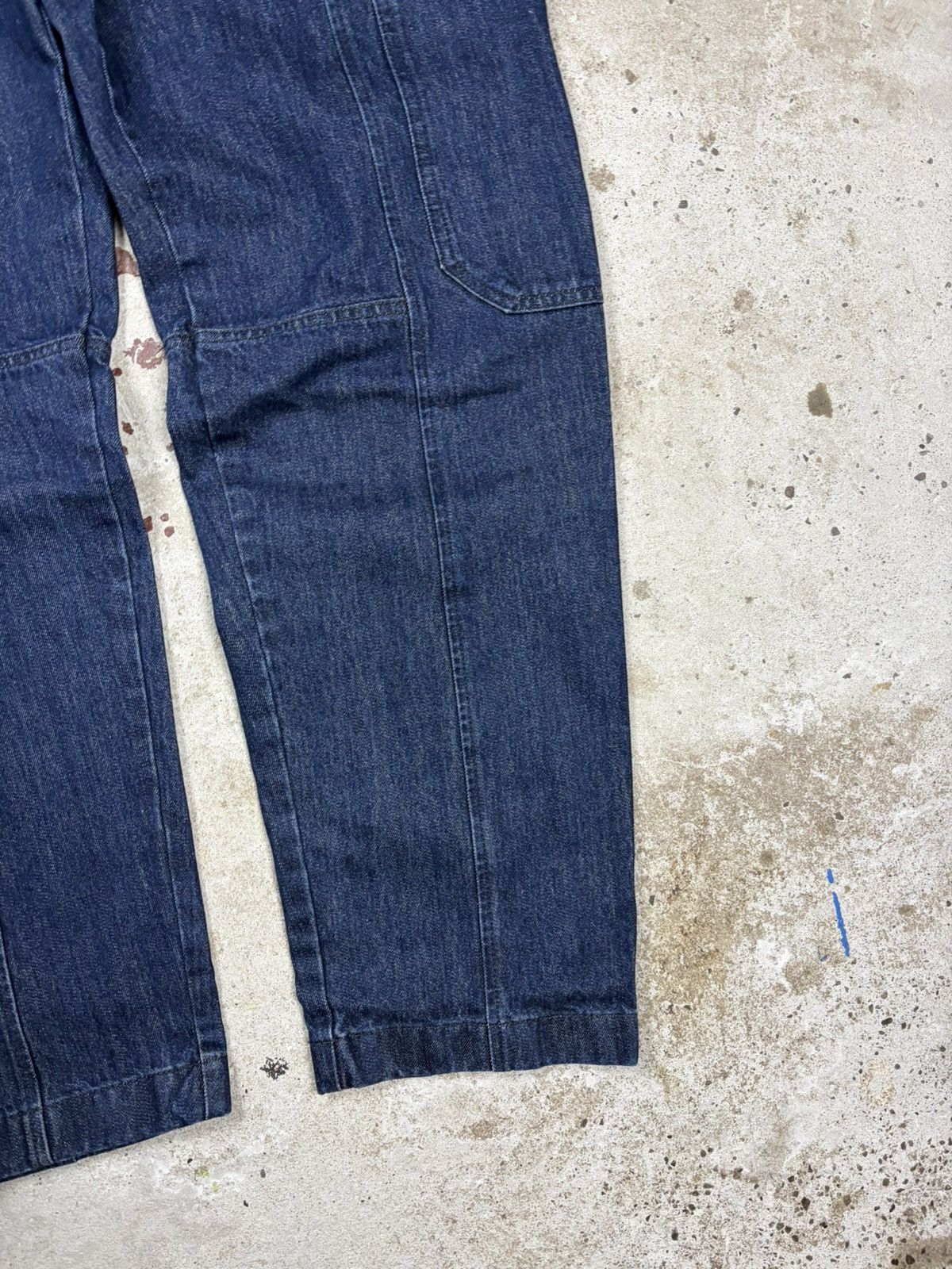 Alexander McQueen Alexander McQueen MCQ Cargo Patched Jeans Denim Pants Size 27" / US 4 / IT 40 - 4 Thumbnail