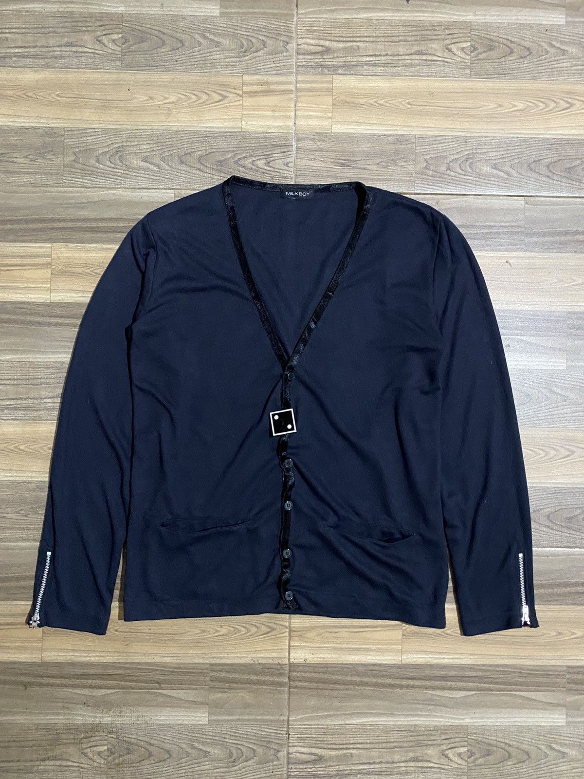 Japanese Brand × Vintage MILKBOY CARDIGAN Size US S / EU 44-46 / 1 - 1 Thumbnail