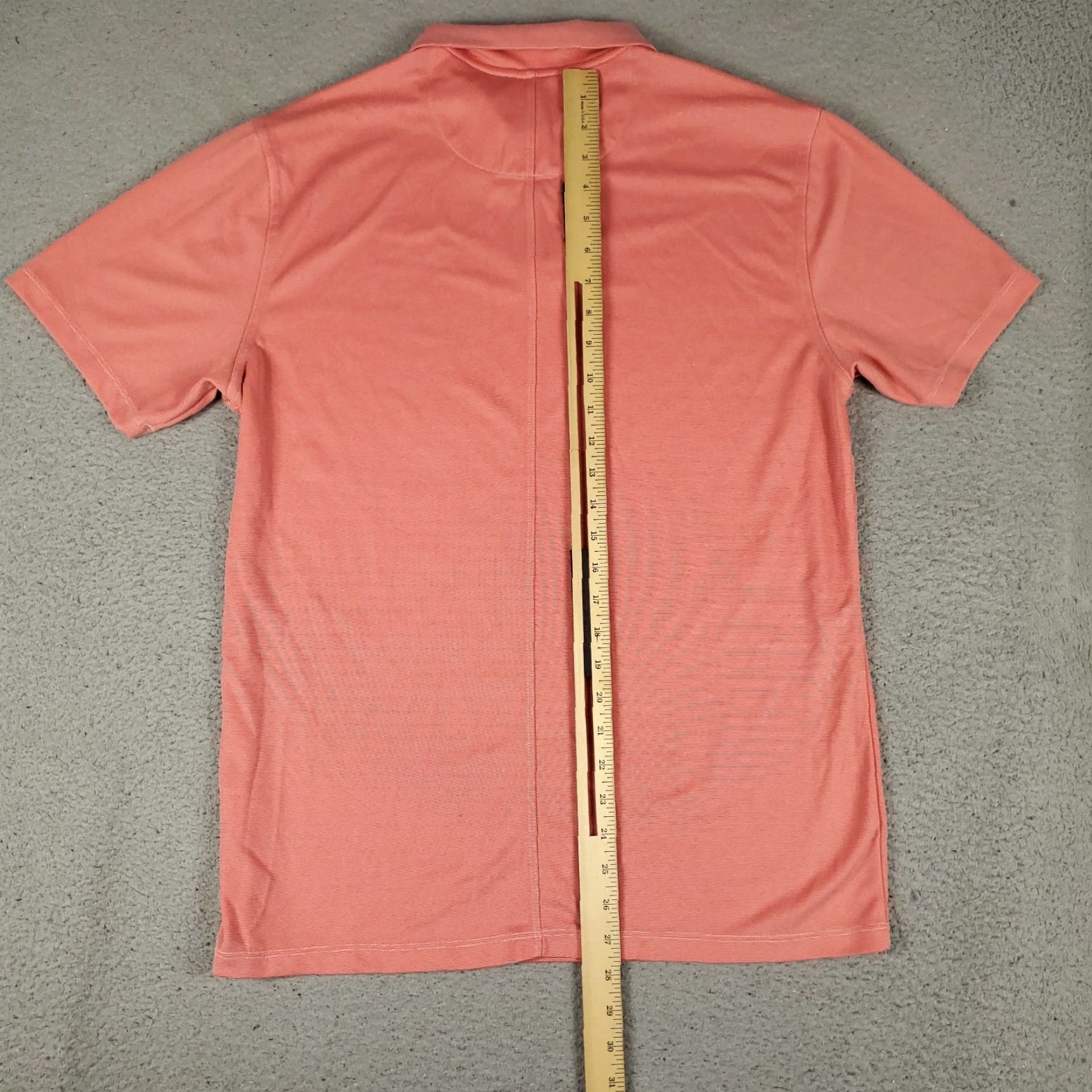 Nike Nike Golf Polo Shirt Mens M Orange Swoosh Dri-Fit Short Sleeve Classic Striped Polo Mens Medium Orange Nike Dri-Fit Golf Shirt Size US M / EU 48-50 / 2 - 4 Thumbnail