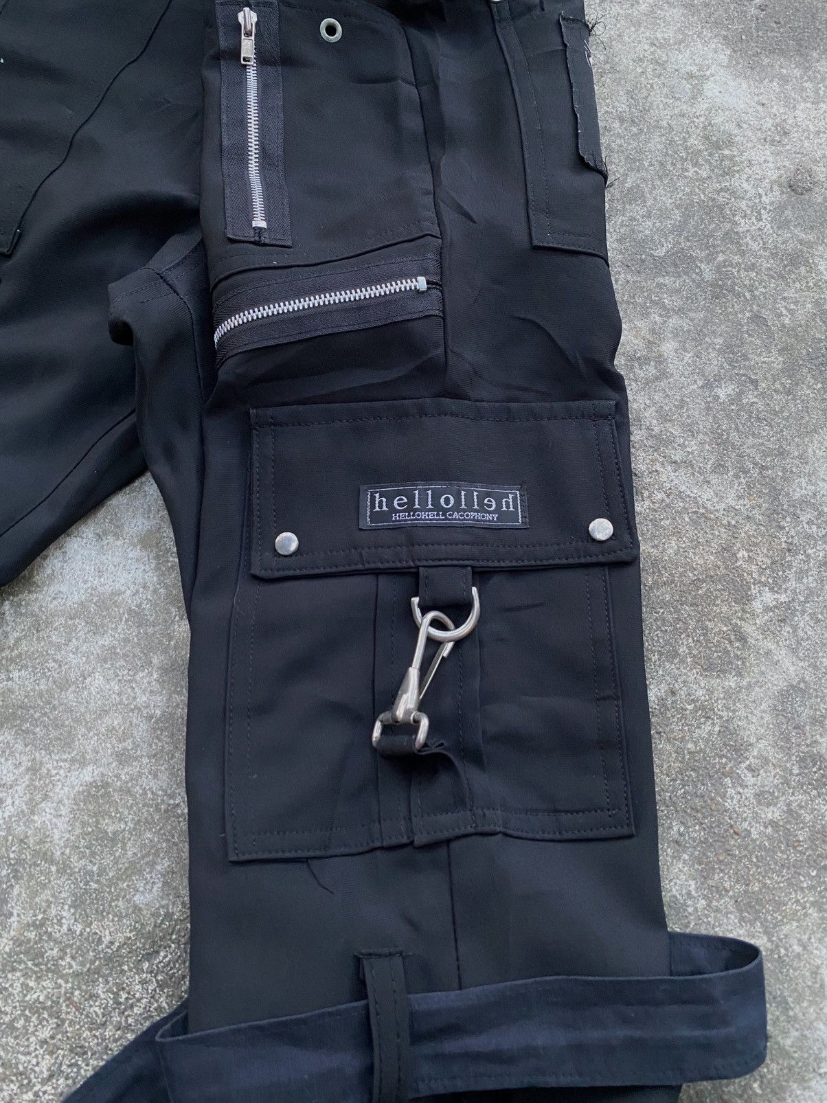 Seditionaries HELLOHELL CACOPHONY BONDAGE PUNK GOTHIC PANTS Size US 29 - 7 Thumbnail