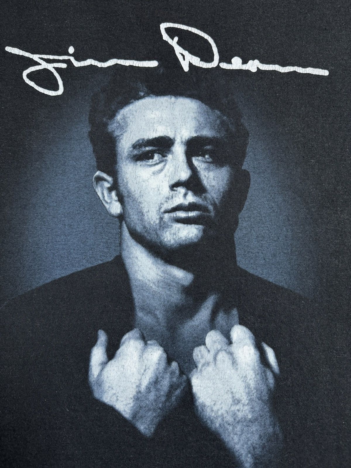 Vintage Vintage 1982 James Dean Photograph Roy Schatt tee 80s actor Size US S / EU 44-46 / 1 - 3 Thumbnail