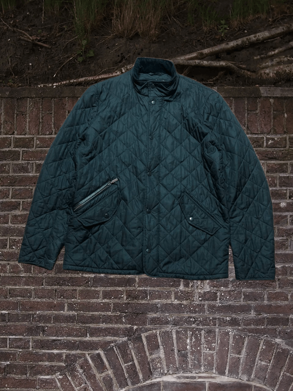 Barbour vintage black jacket Y2K Barbour size L luxury Streetwear Size US L / EU 52-54 / 3 - 1 Thumbnail