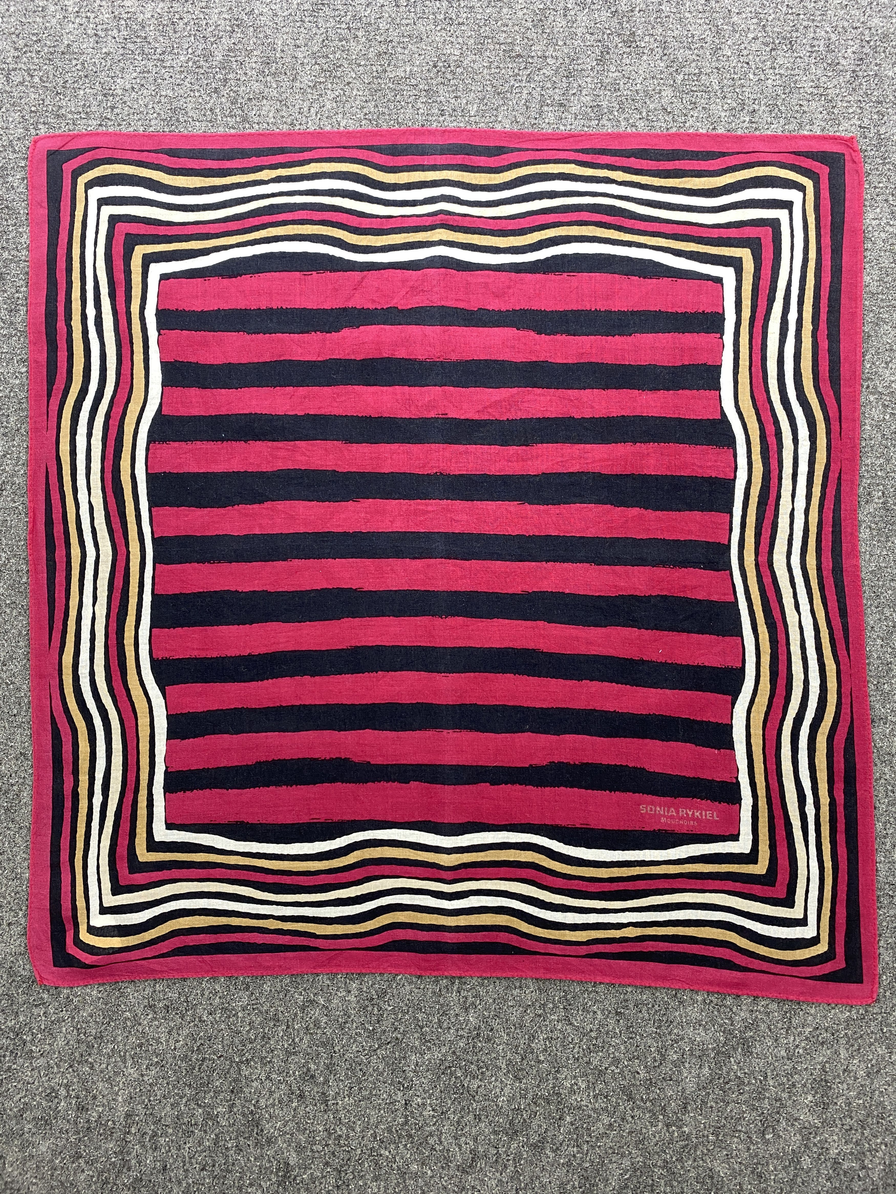 Sonia Rykiel Sonia Rykiel Handkerchief / Bandana / Neckerchief HKC0718 Size ONE SIZE - 4 Thumbnail
