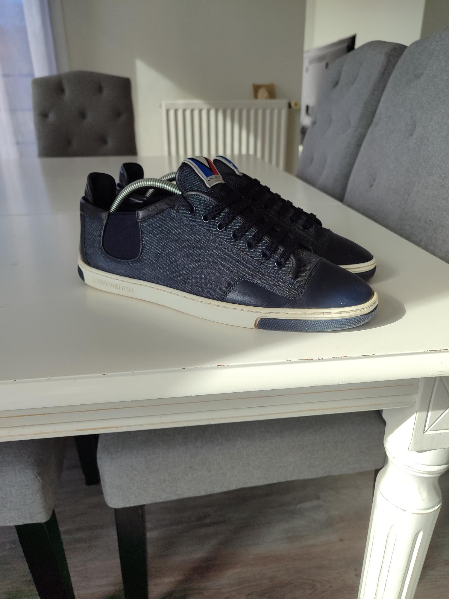 Louis Vuitton BASKETS LOUIS VUITTON SLALOM DENIM Size US 8.5 / EU 41-42 - 8 Thumbnail