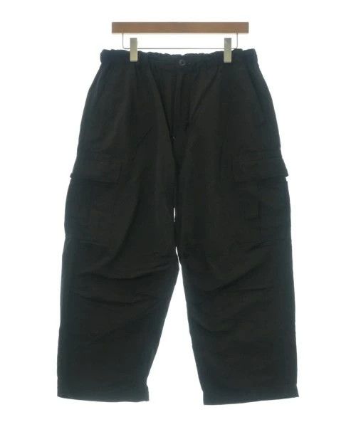 Comme des Garcons Homme Plus Cropped Pants Cotton Nylon Rubber Waist Cargo Pants Black Size US 32 / EU 48 - 1 Thumbnail
