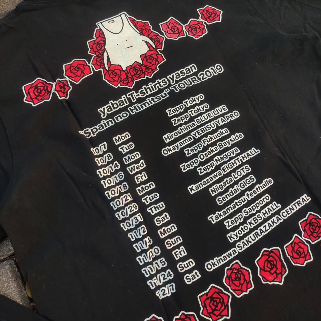 Band Tees yabai T-shirts yasan Tour 2019 Tee Size US M / EU 48-50 / 2 - 3 Thumbnail