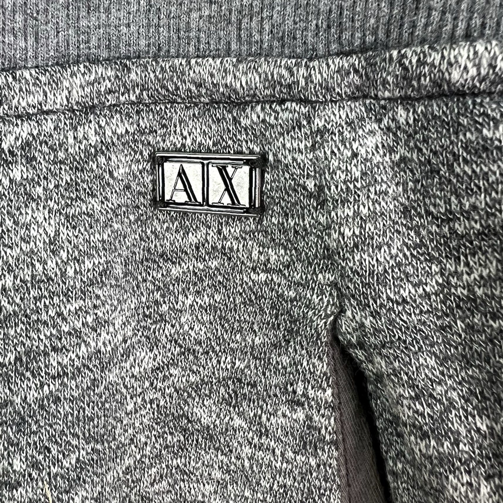 Armani Exchange ARMANI Exchange Pocketed Fleece Joggers Mens XL Gray Flecked Size US 36 / EU 52 - 5 Thumbnail