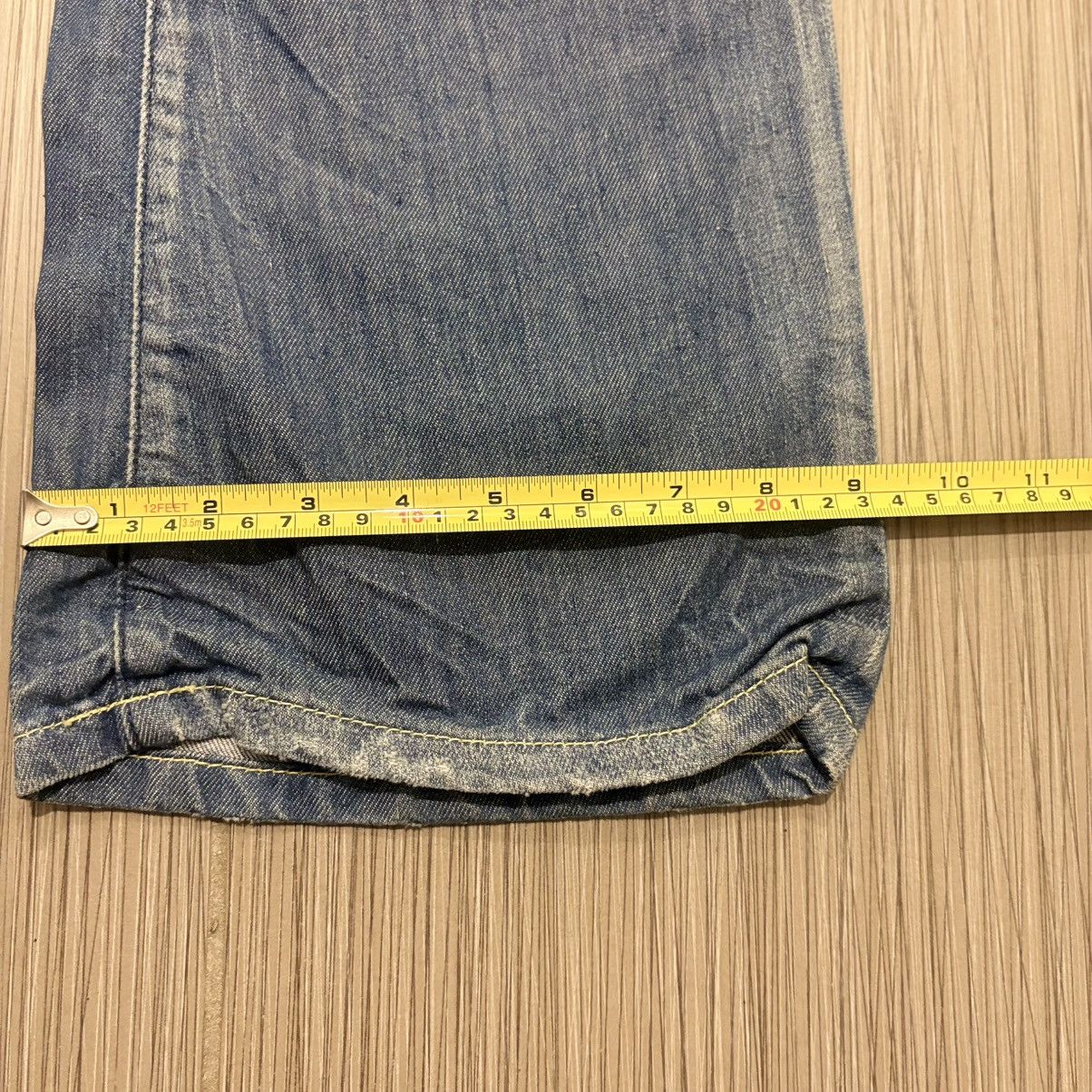 Other Y2K Yanuk “Worker Boyfriend” Paint Splatter Flared Jeans 31 Size US 31 - 4 Thumbnail