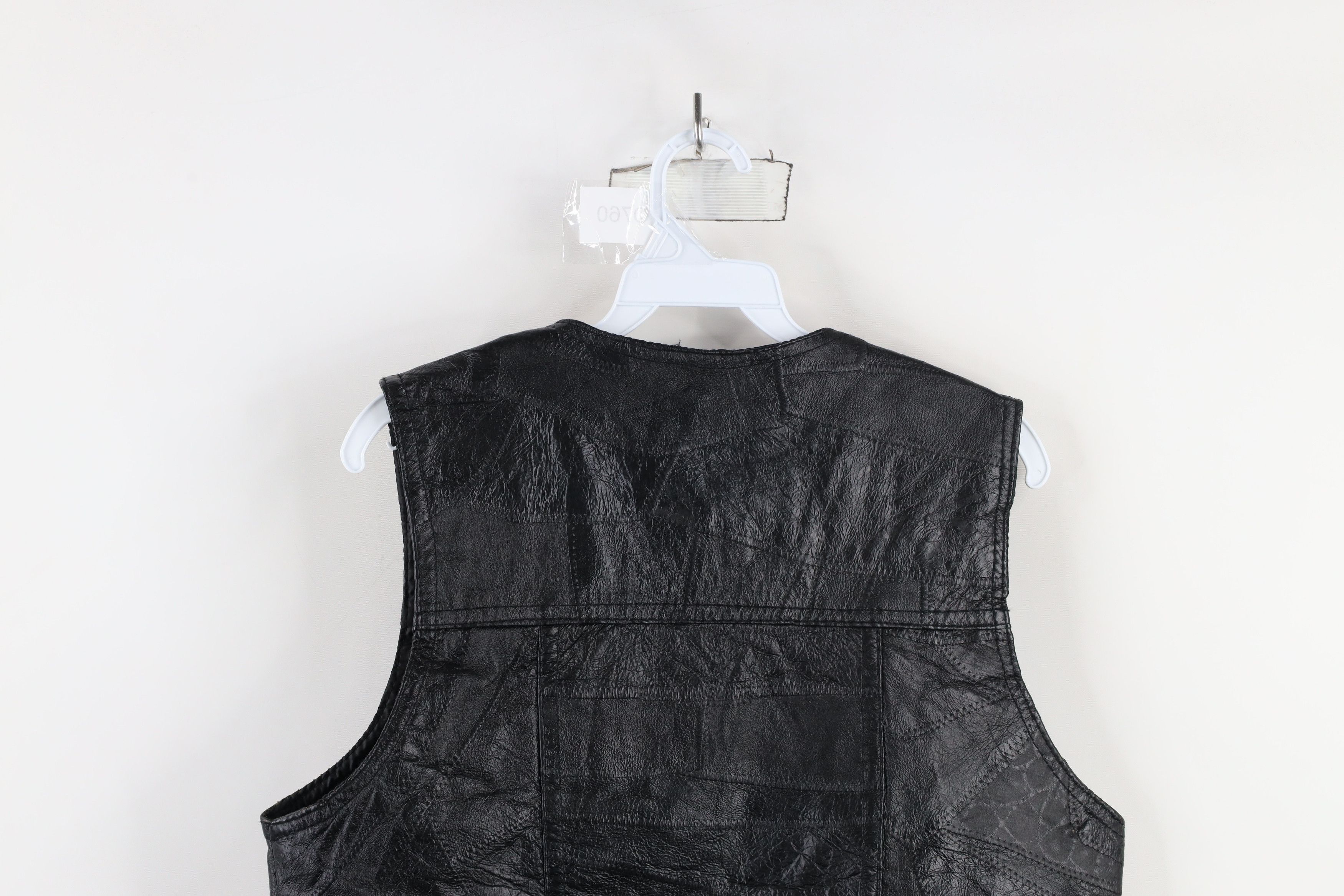 Vintage Vintage 90s Streetwear Leather Motorcycle Vest Jacket Size US M / EU 48-50 / 2 - 13 Thumbnail