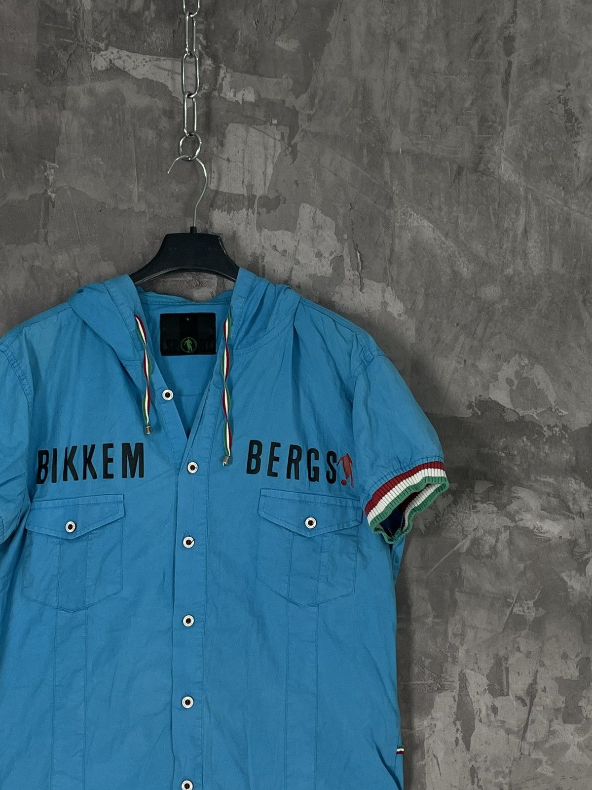 Dirk Bikkembergs × Vintage Bikkemberg Vintage Y2K Logo T-Shirt Size L / US 10 / IT 46 - 4 Thumbnail