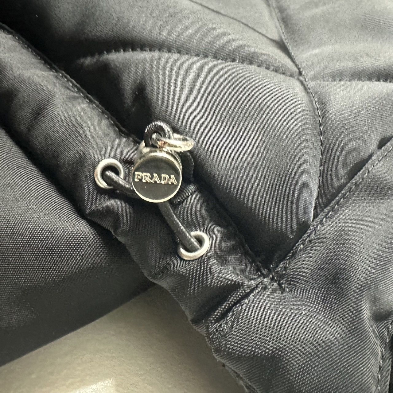 Prada Prada FW21 Re-Nylon Utility S M mens black jacket puffer Size US M / EU 48-50 / 2 - 14 Thumbnail