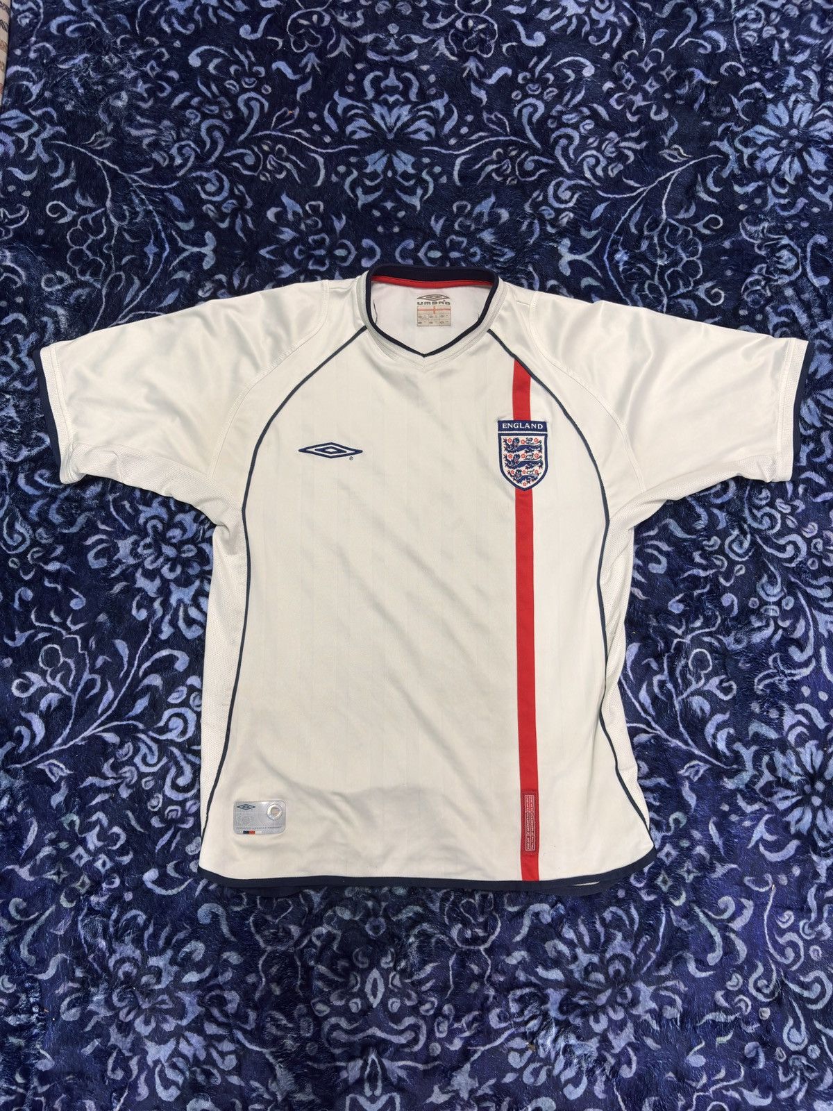 Adidas 2001 Vintage England Jersey Size US M / EU 48-50 / 2 - 1 Thumbnail