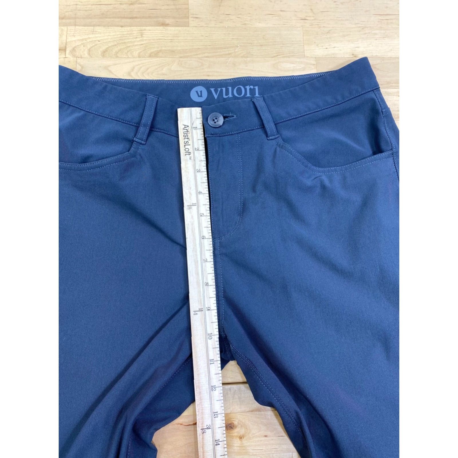 Vuori Vuori Pants Mens 30x32 Gray Chino Straight Stretch Casual Regular 10323 Size US 30 / EU 46 - 4 Thumbnail