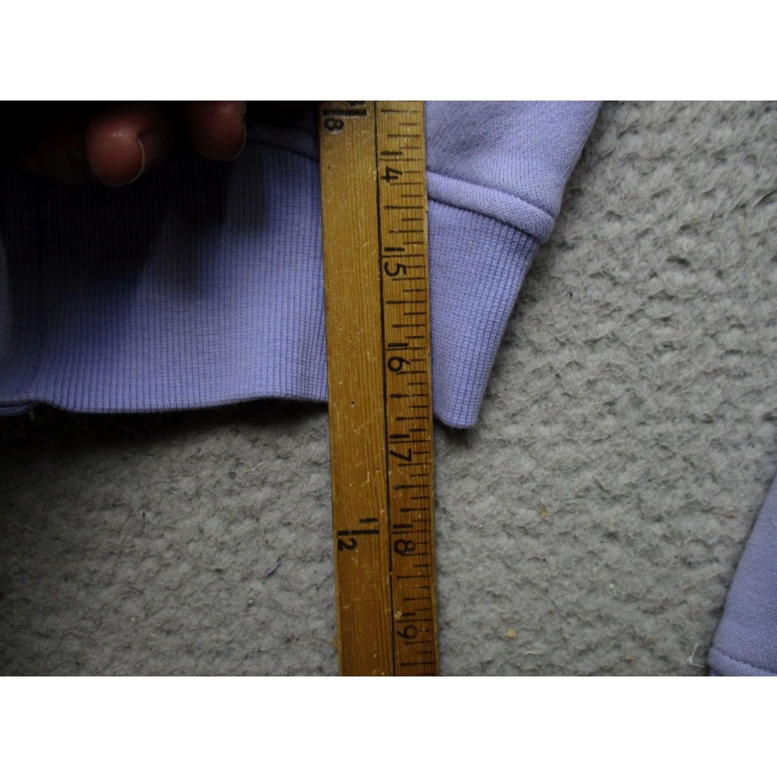 Lululemon Lululemon Womens Hoodie Purple 4 Cropped Full Zip High Neck Fleece Raglan Size S / US 4 / IT 40 - 6 Thumbnail