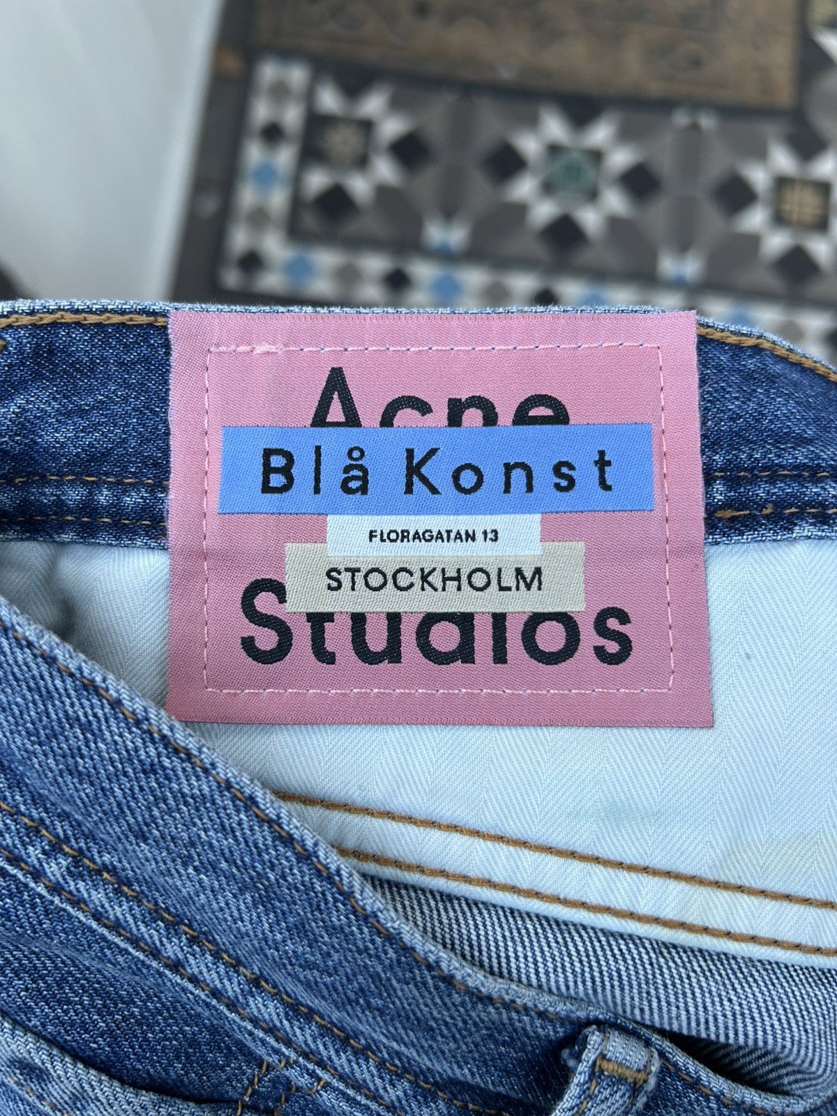 Acne Studios Acne Studios - Land Blue Mid Jeans Size US 36 / EU 52 - 3 Thumbnail