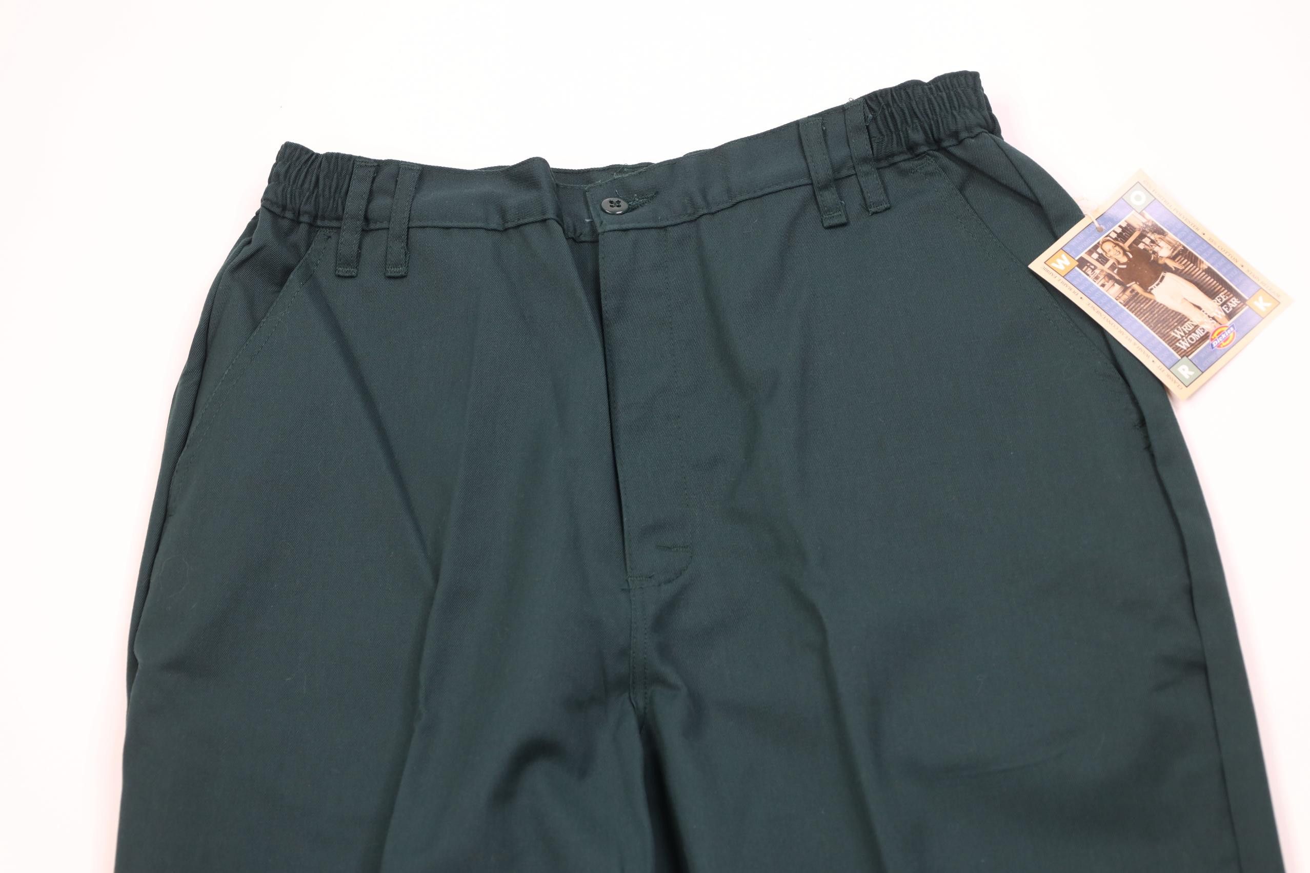 Dickies Deadstock Vintage 90s Dickies Workwear Chino Pants Green USA Size 36" / US 14 / IT 50 - 2 Thumbnail