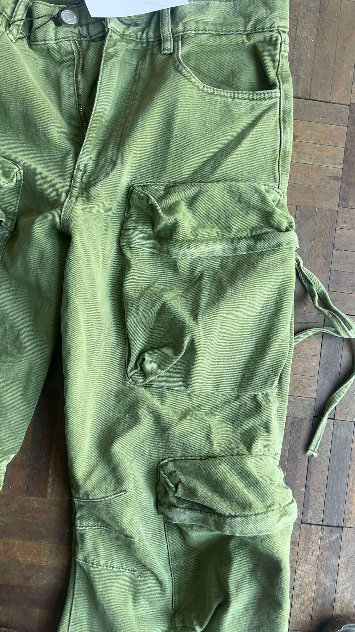 Zara Zara Cargo trousers size man 30 green color Size US 30 / EU 46 - 11 Thumbnail
