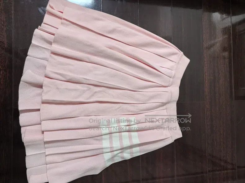 Thom Browne Thom Browne Pink Four Stripe Pleated Skirt Size 25" / US 0 / IT 36 - 1 Thumbnail
