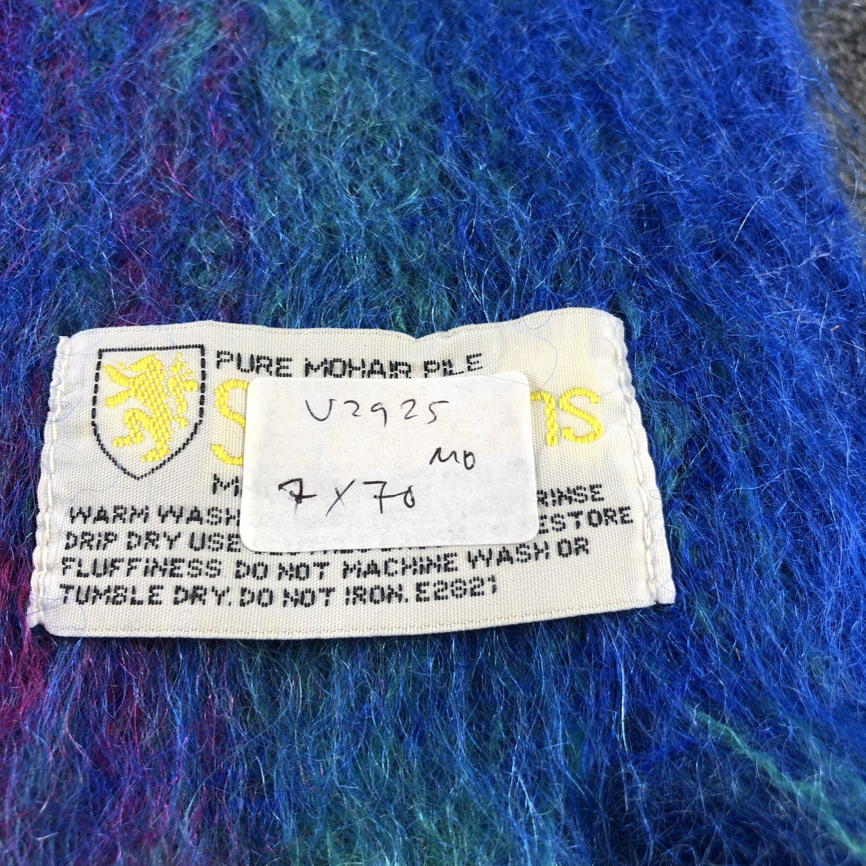 Vintage St Albans Mohair Scarf Muffler Neckwear V2925 Size ONE SIZE - 5 Thumbnail