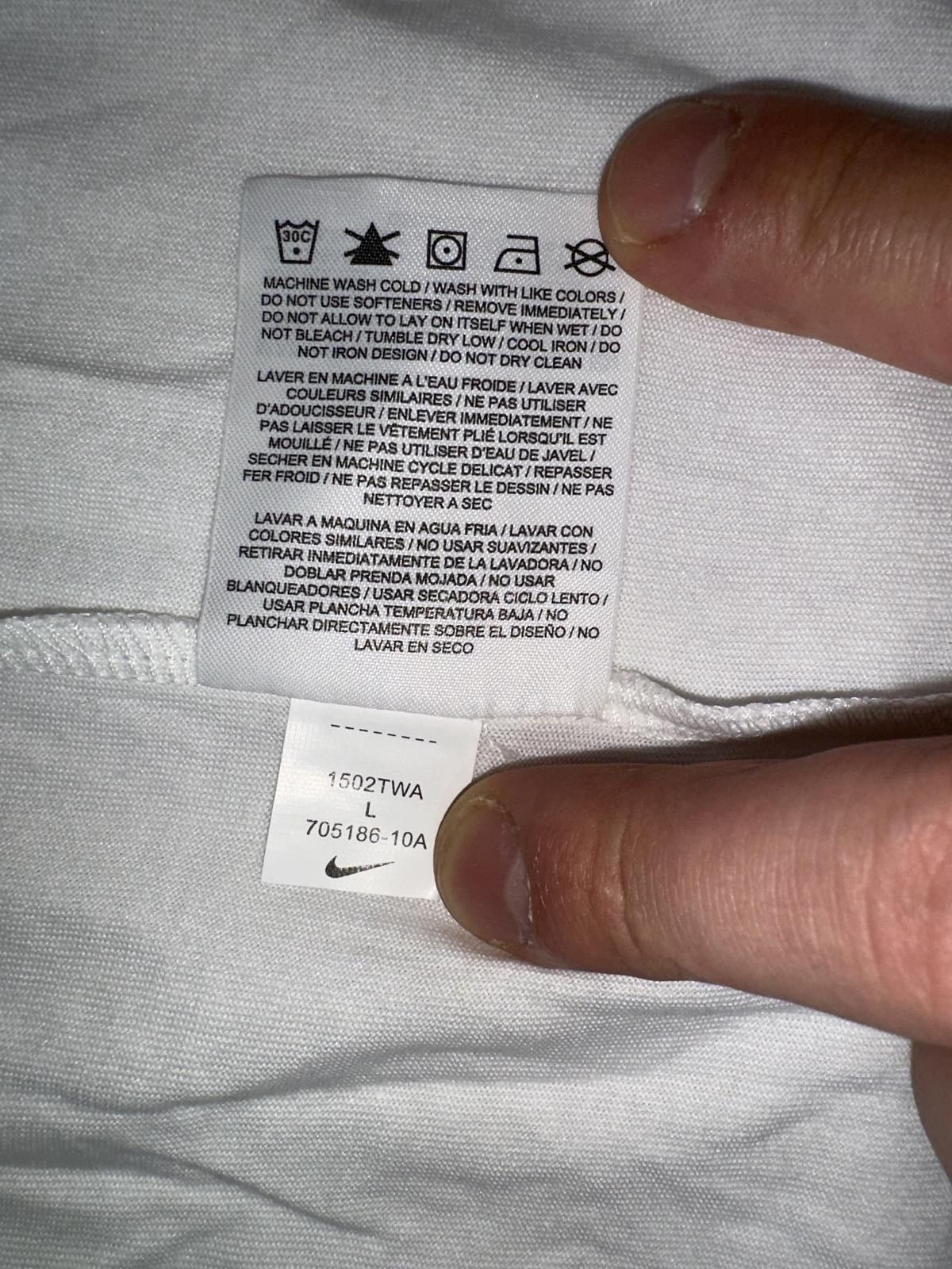 Nike Nike Dri-FIT Swoosh Athletic Training T-Shirt Size US L / EU 52-54 / 3 - 8 Thumbnail