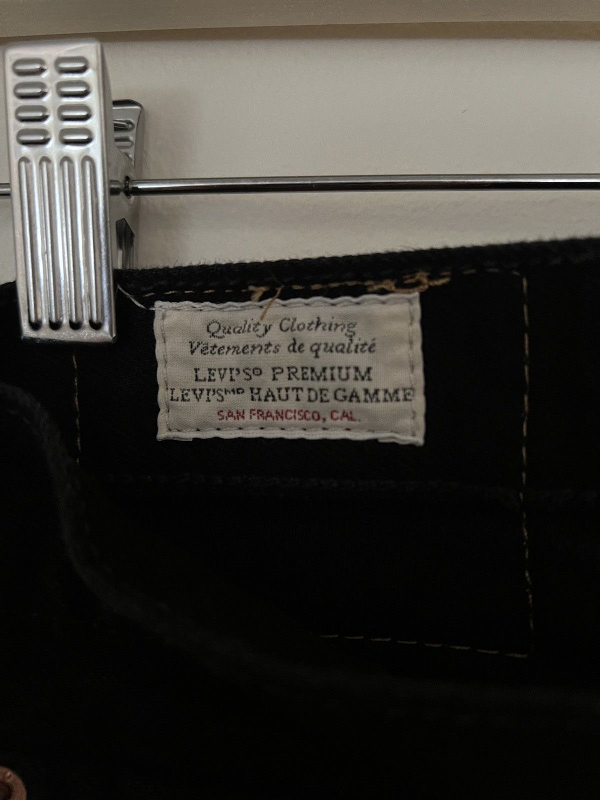 Levi's Levis 501 Denim Black Size US 29 - 4 Thumbnail