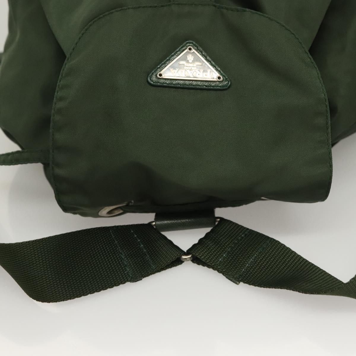 Prada PRADA Backpack Nylon Khaki Silver Size ONE SIZE - 6 Thumbnail