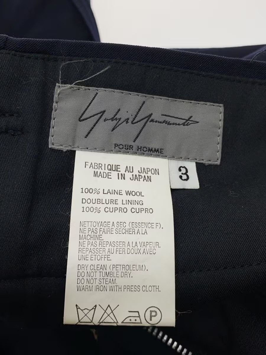 Yohji Yamamoto Pour Homme Wool Pants Size US 34 / EU 50 - 3 Thumbnail