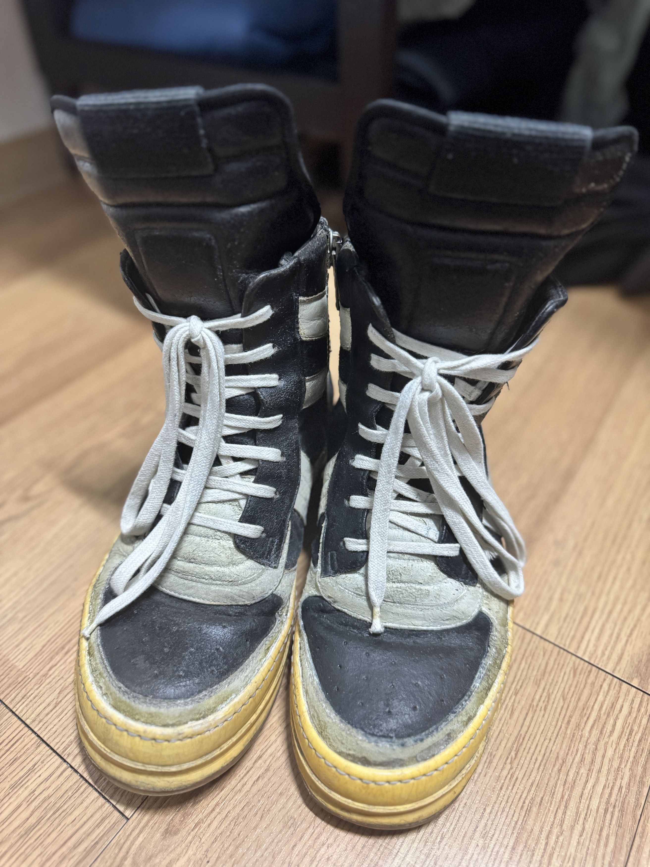 Rick Owens Rick Owens AW06 Oreo Dunks Size US 8 / EU 41 - 4 Thumbnail