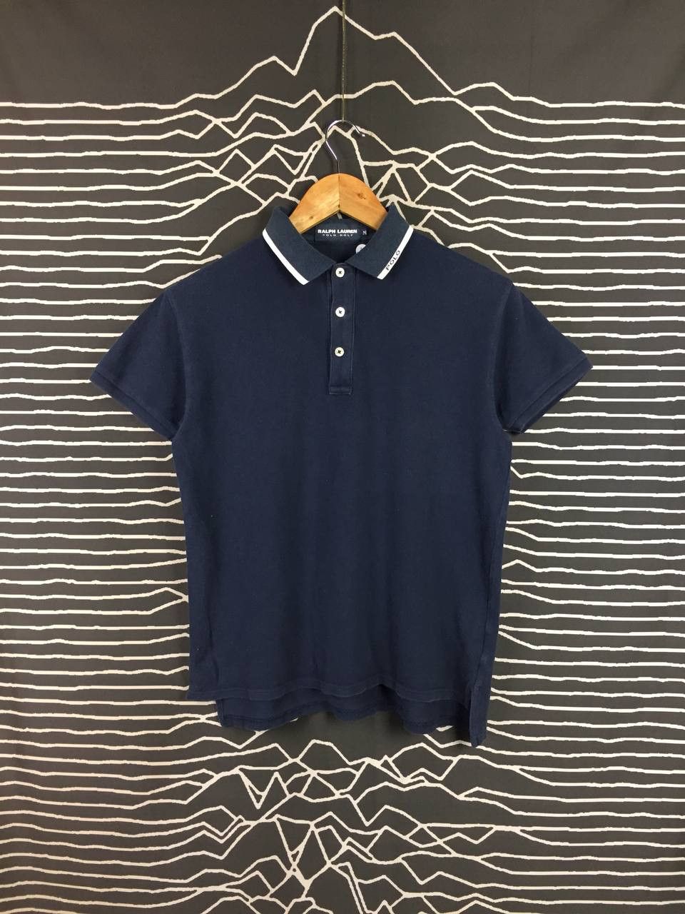 Ralph Lauren Vtg Ralph Lauren Polo Golf Trimmed Collar Polo Shirt Size US M / EU 48-50 / 2 - 2 Thumbnail