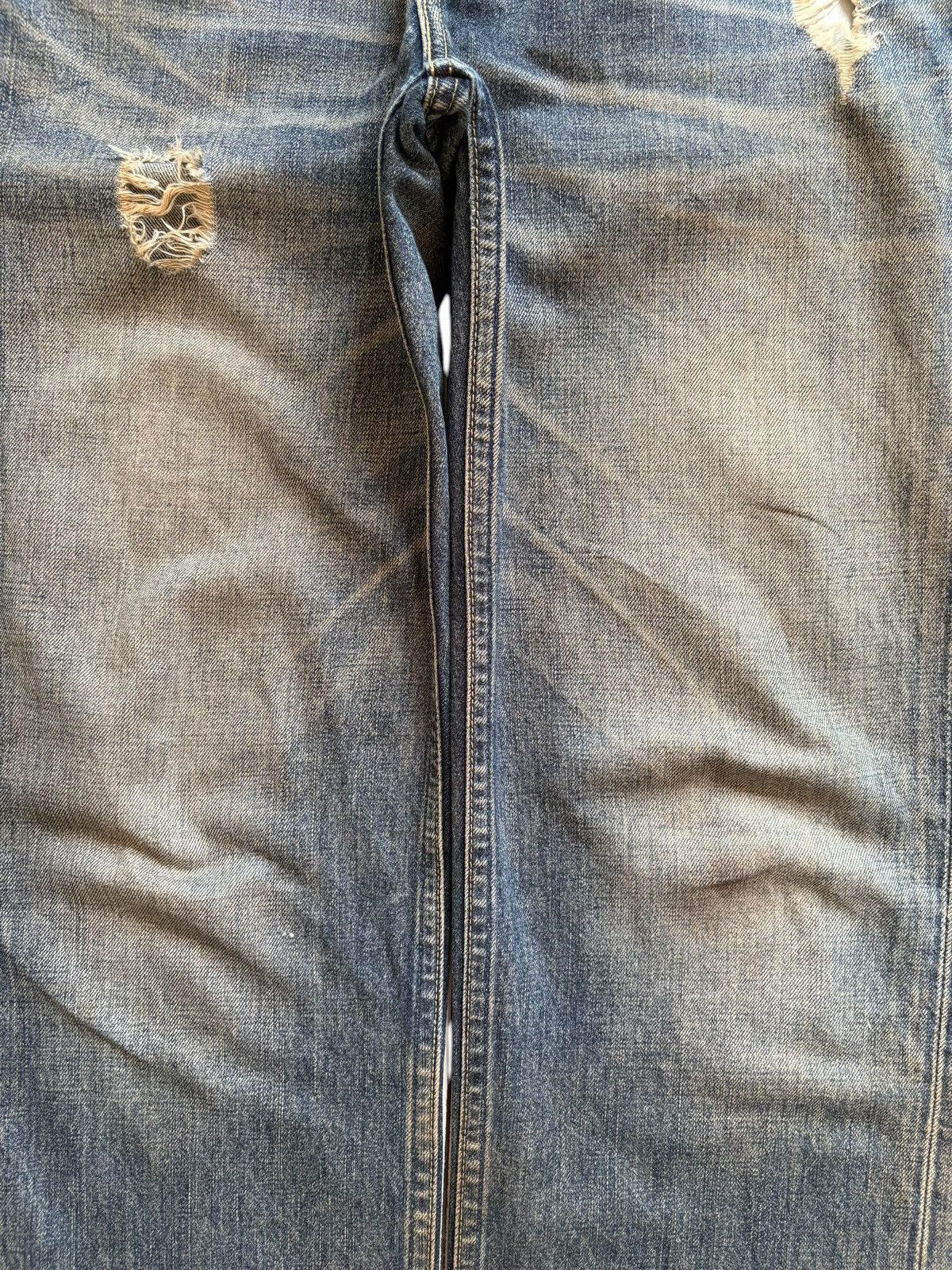 Levi's Vintage 90s Levis 502 Rusty Mud Wash Distressed Loose Jeans Size US 30 / EU 46 - 5 Thumbnail