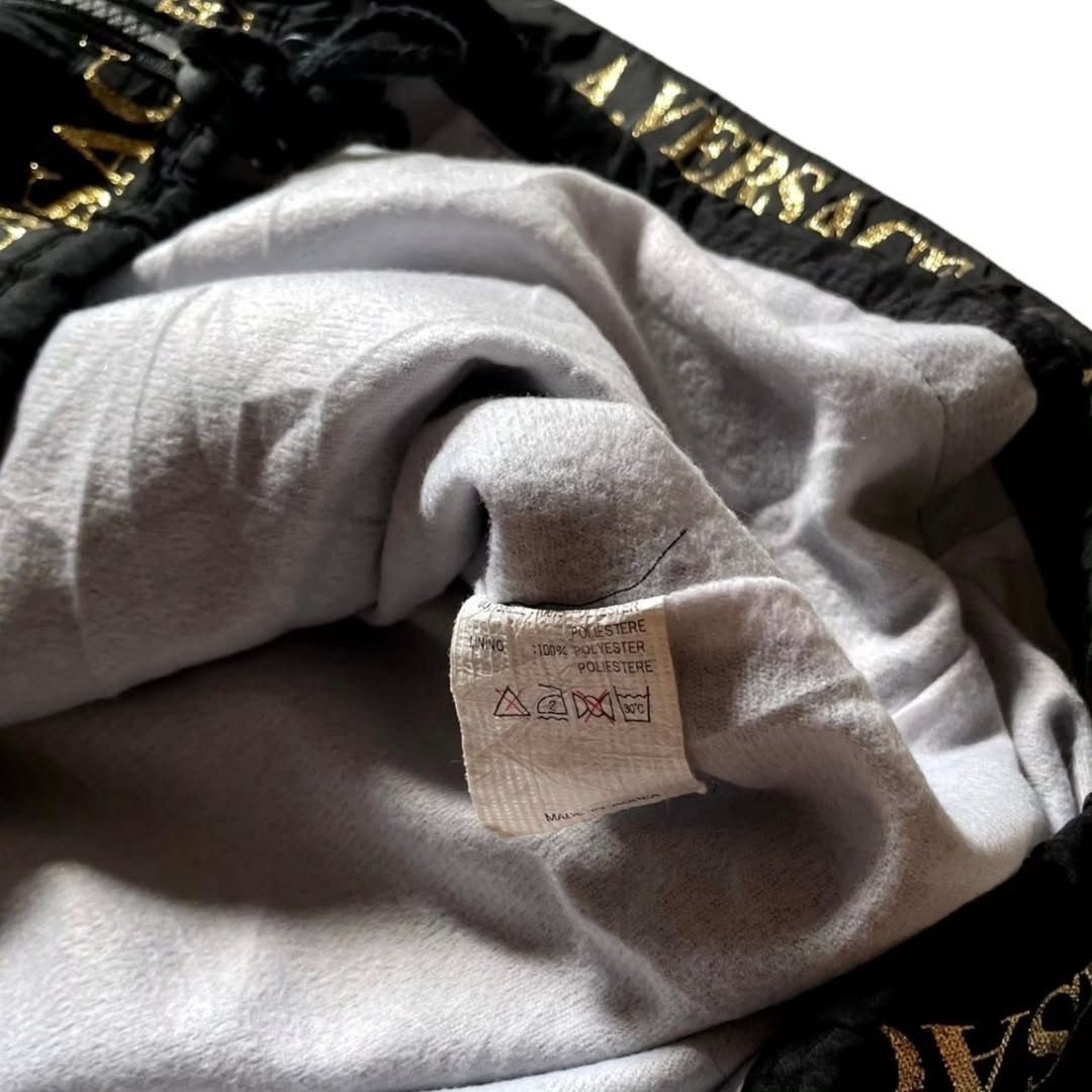 Versace Vintage Alfredo Versace Full Taped Big Logo Jacket Size US XL / EU 56 / 4 - 7 Thumbnail