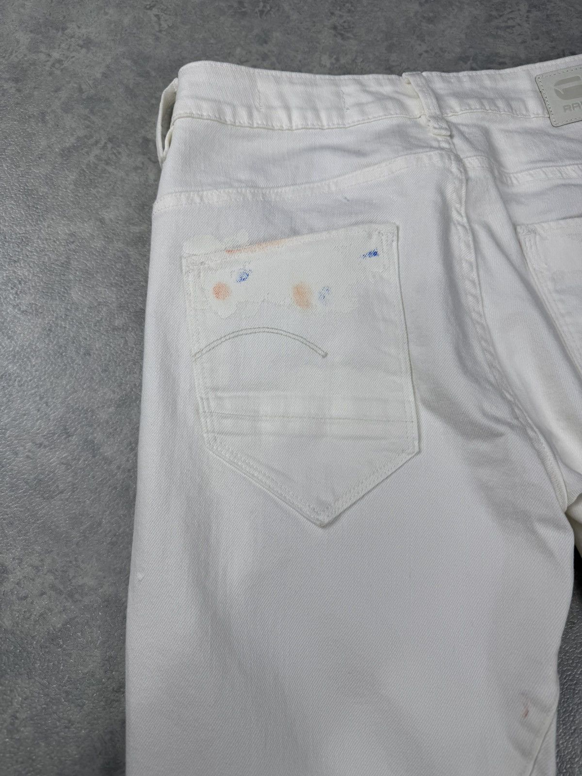 G-Star G-Star Raw Arc 3D Mid Boyfriend 7/8 Women’s Jeans Size 23 Size 23" - 10 Thumbnail