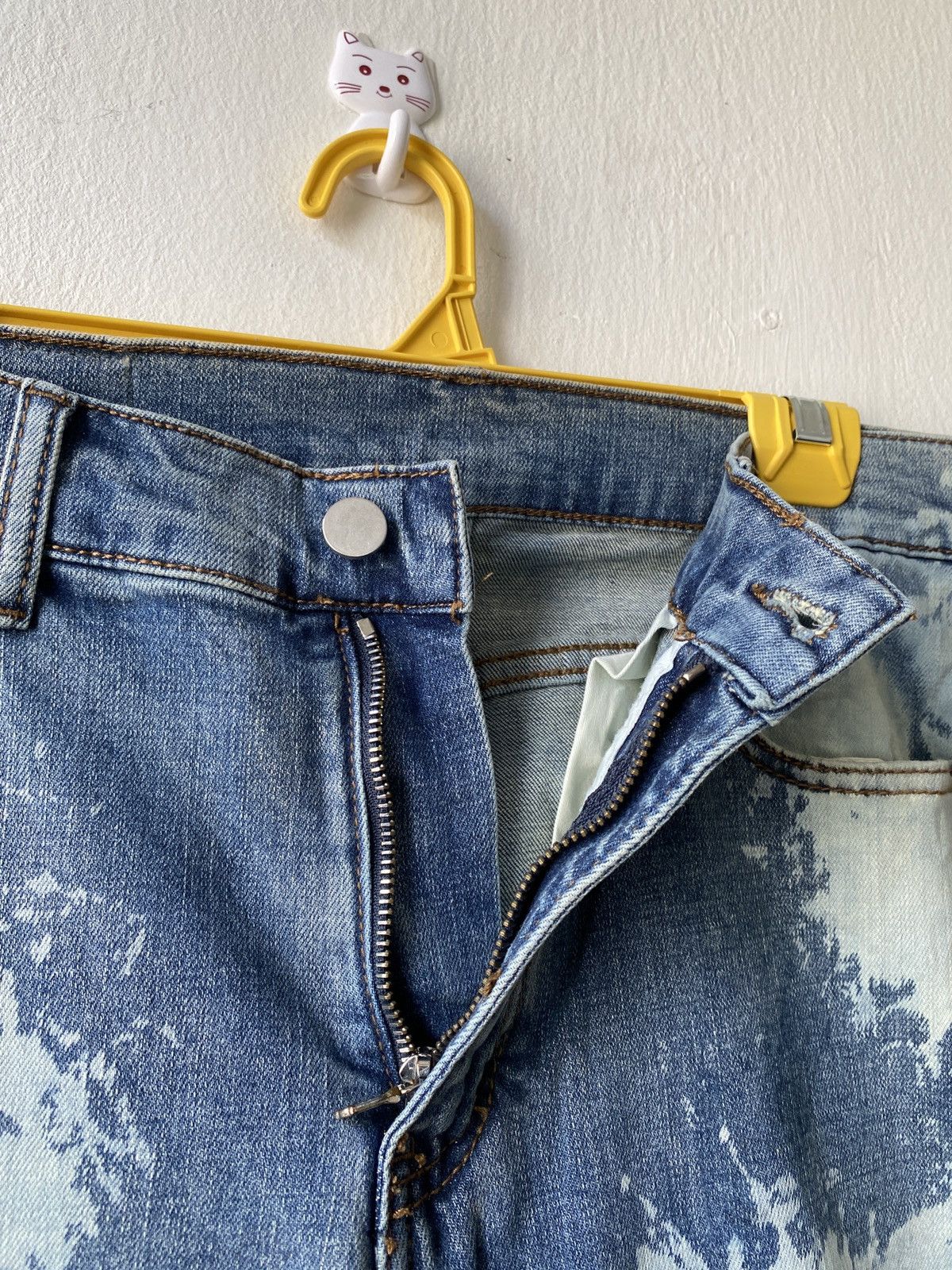 Japanese Brand × MNML Japanese Brand MNML Strechable Skinny Jeans Size US 31 - 14 Thumbnail