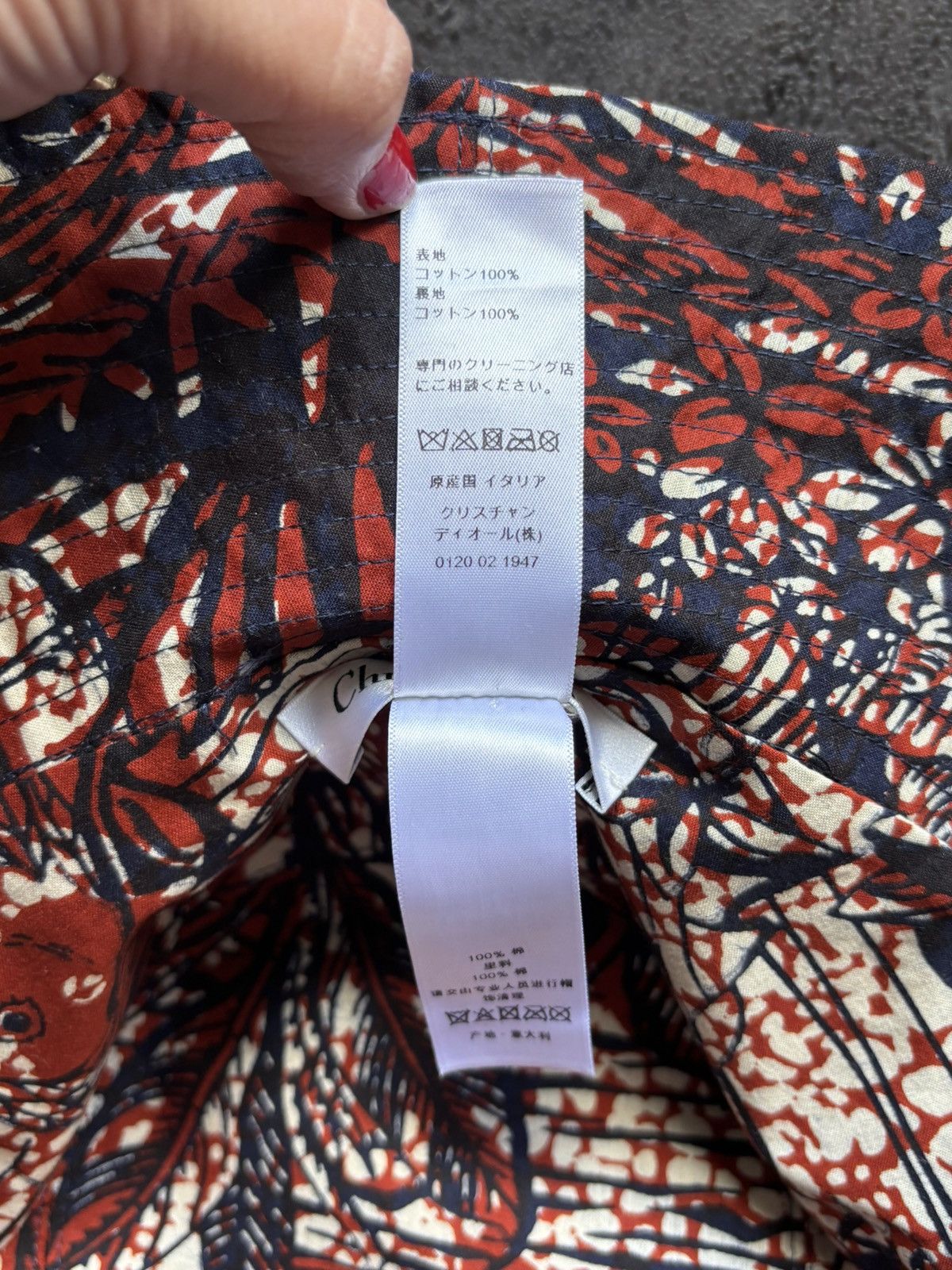 Dior Christian dior Bob Hat « Toile de Jouy » Size ONE SIZE - 9 Thumbnail