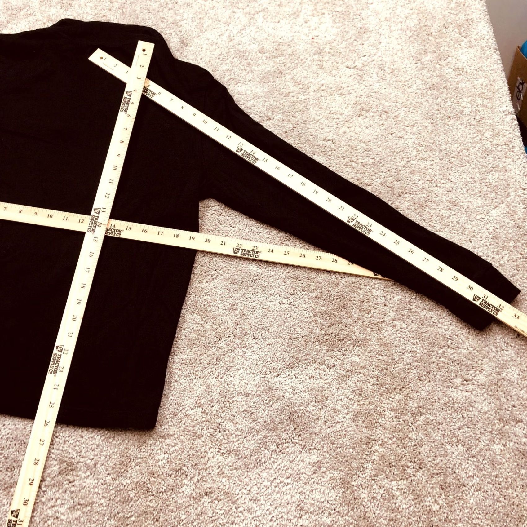 Guess GUESS USA Quarter Zip Pullover Sweater Mens Medium Snap Black Stretch Cotton Size US M / EU 48-50 / 2 - 7 Thumbnail