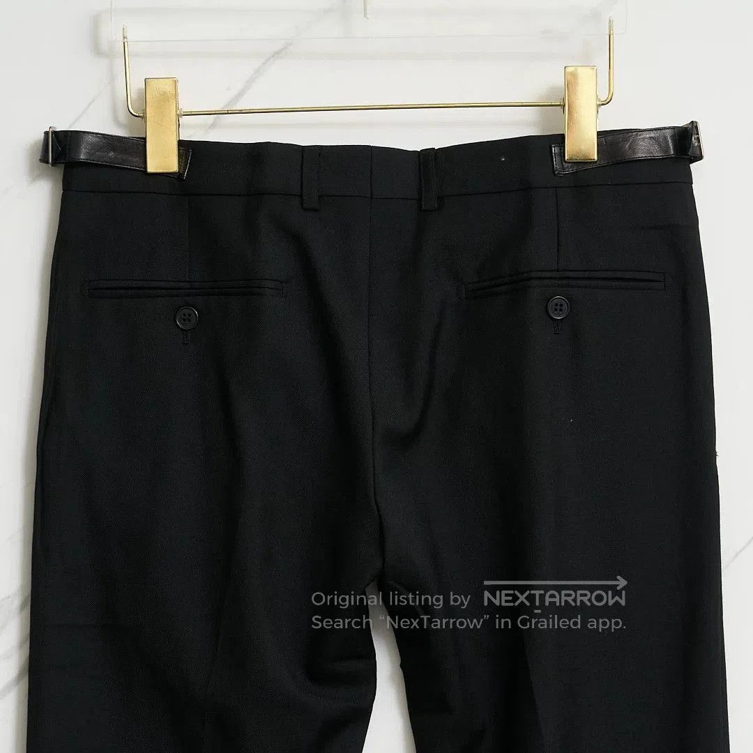 Saint Laurent Paris Saint Laurent Men's Black Wool Trousers. Size US 30 / EU 46 - 5 Thumbnail