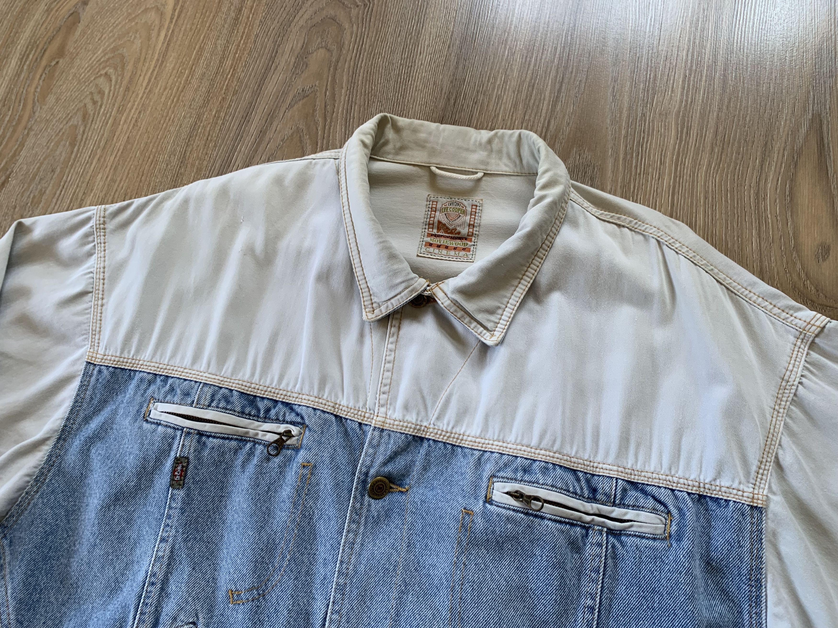 Lee × Vintage Lee Cooper Combined Vintage Denim Jacket Size US L / EU 52-54 / 3 - 4 Thumbnail